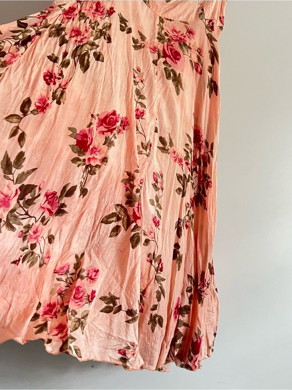 Free people Rowan Maxi Skirt Cottagecore Fairycore Floral Midi Skirt Size 8 - Picture 11 of 16